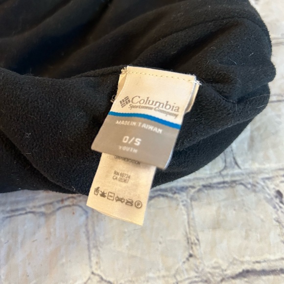 COLUMBIA MADE IN TAIWAN YOUTH SIZE 0/S BEANIE HAT BLUE MULTI COLORED - Picture 4 of 8